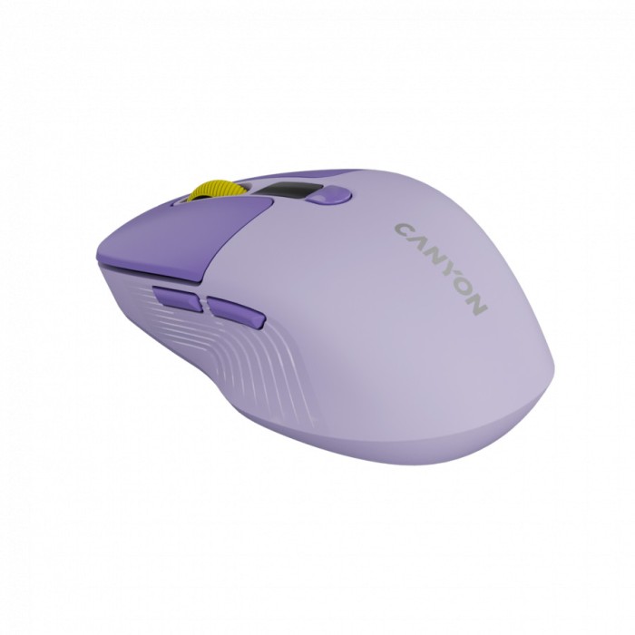 CANYON mouse MW-26 LCD Silent Dual Mode Wireless Violet