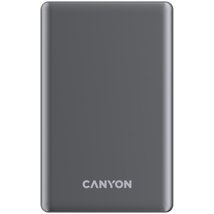 CANYON power bank OnPower 505 slim Magnetic 5000 mAh PD20W Dark Grey