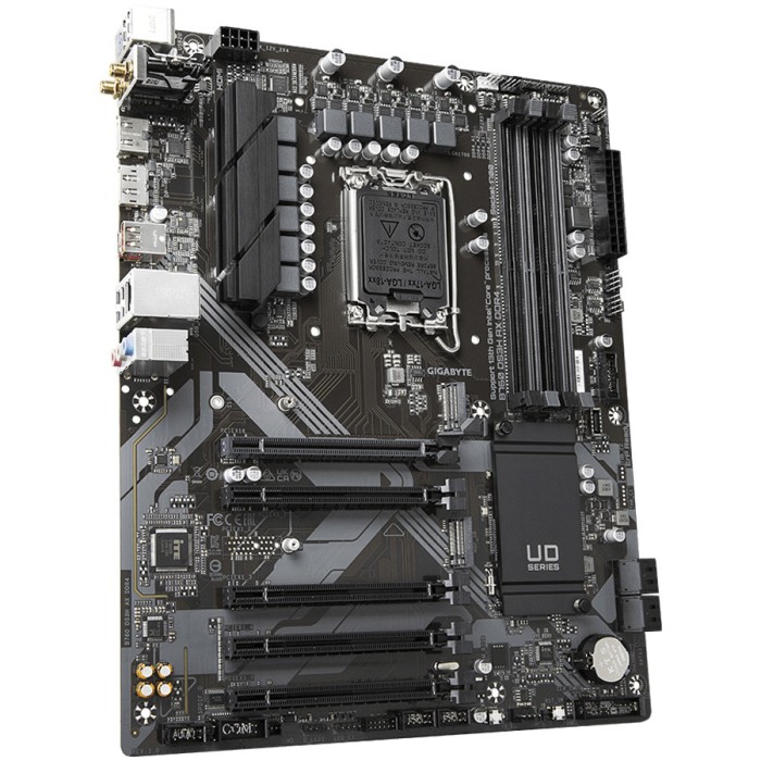 GIGABYTE MB LGA1700  B760 4 x DDR DIMM 2 x M.2  4 x SATA 1 x HDMI port 1 x DisplayPort ATX
