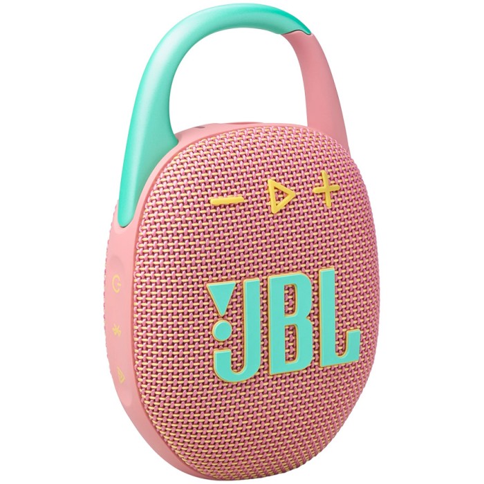 JBL Clip 5 - Portable Bluetooth Speaker with Carabiner - Pink
