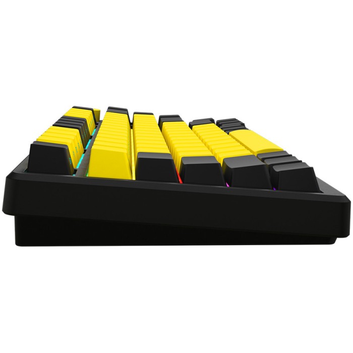 LORGAR Gaming Keyboard KBP7075W Pro Wireless 75% Yellow RU