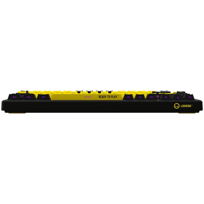 LORGAR Gaming Keyboard KBP7075W Pro Wireless 75% Yellow RU