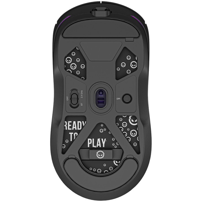 LORGAR Gaming Mouse MSA10W Advanced Wireless PixArt 3311 Black