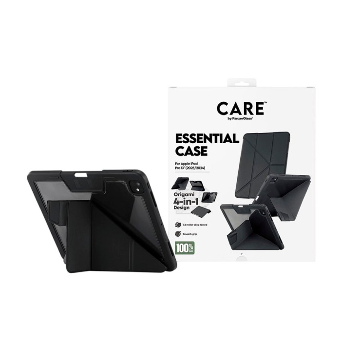 CARE by PanzerGlass Essential Case Black iPad Pro 13