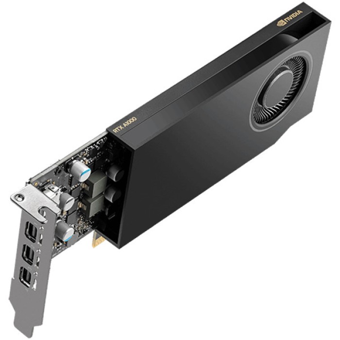 PNY NVIDIA A1000 8GB LowProfile OEM Version, PCI-Express 4.0 x16, LP, 8 GB GDDR6 128-bit, 4x Mini DP 1.4, 1x LP bracket