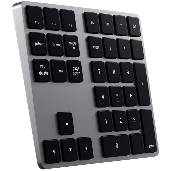 SATECHI Aluminum Extended Keypad Space Gray