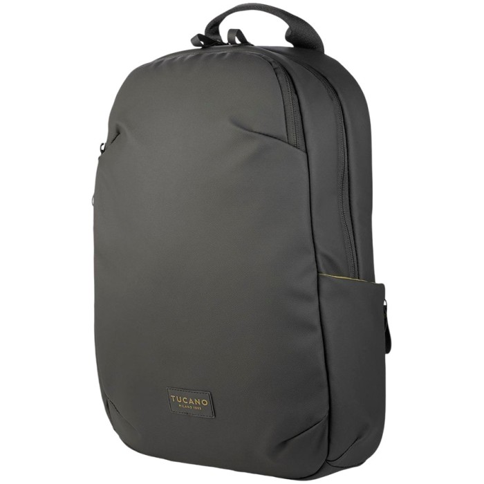 TUCANO LASER Backpack for Laptop 15.6 / MacBook Pro 16, water-resistant recycled fabric, Black