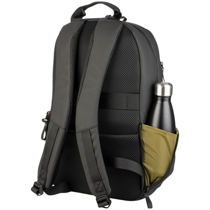 TUCANO LASER Backpack for Laptop 15.6 / MacBook Pro 16, water-resistant recycled fabric, Black