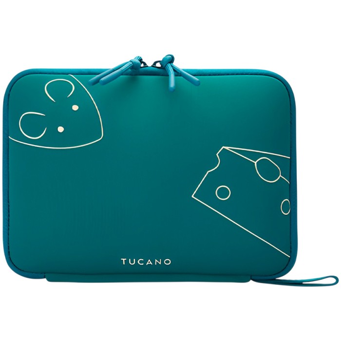 TUCANO TOPO Small Organizer, Petrol Blue