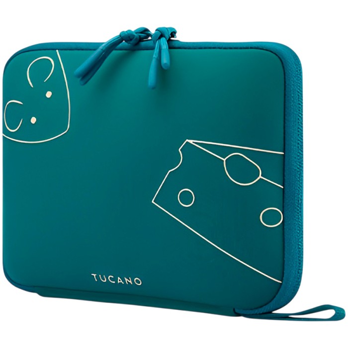 TUCANO TOPO Small Organizer, Petrol Blue