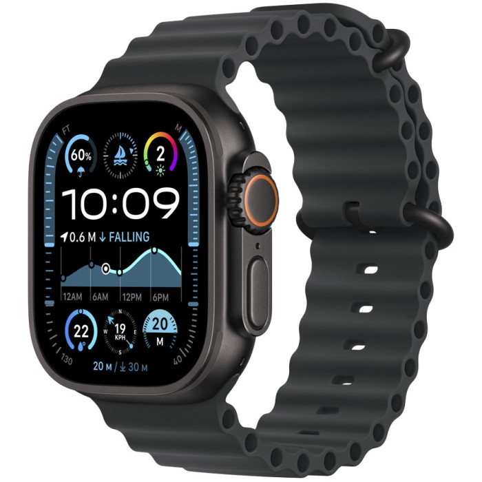 49mm Black Ocean Band - Black Titanium Finish