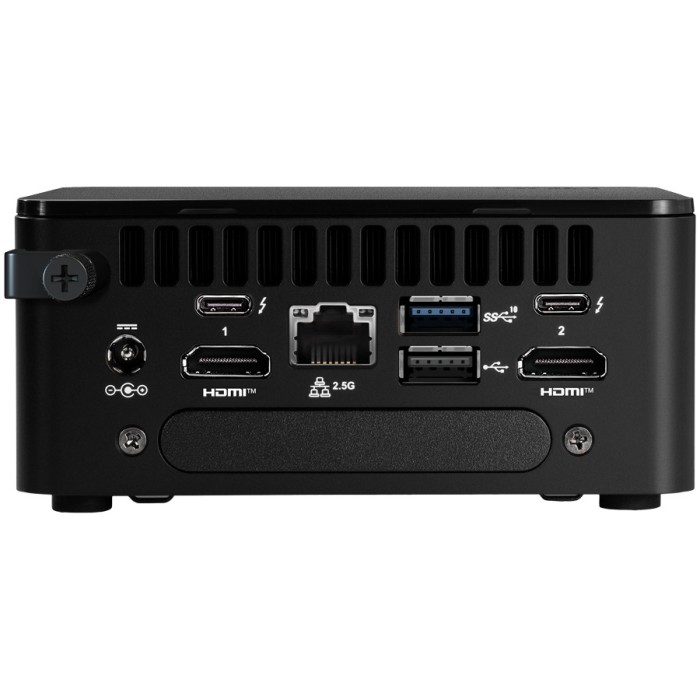 ASUS NUC 13pro/RNUC13ANHI300002I/Intel Core i3-1315U/Intel UHD Graphics/4xUSB/M.2 22x80 NVMe; 22x42 SATA/2.5'' SATA slot/2,5Gbe LAN/2xHDMI/ 2x Thunderbolt 4 (USB-C+DP)/no Storage/no RAM/AX211.NGWG.NV/no OS/EU Cord/Tall Kit(L6)/EAN:4711387502662