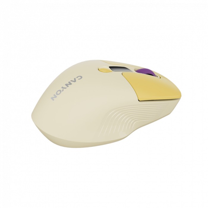 CANYON mouse MW-26 LCD Silent Dual Mode Wireless Yellow