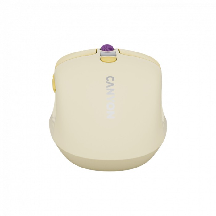 CANYON mouse MW-26 LCD Silent Dual Mode Wireless Yellow
