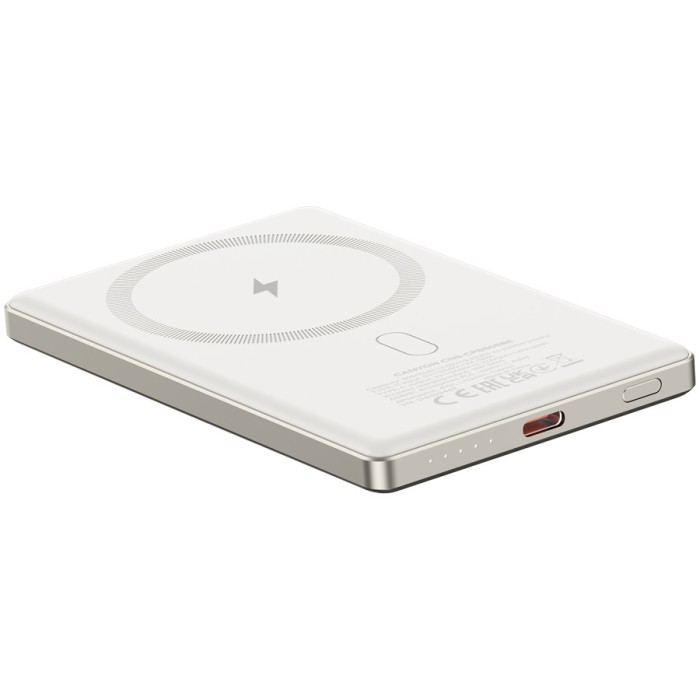 CANYON power bank OnPower 505 slim Magnetic 5000 mAh PD20W Beige