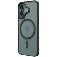 iLeraGo ColorAnt Clear Case, Deep Green for iPhone 16