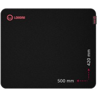 LORGAR Gaming Mouse Pad Main 325 Control Black/Red