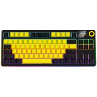 LORGAR Gaming Keyboard KBP70TKLW Pro Wireless Yellow RU