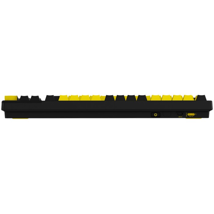 LORGAR Gaming Keyboard KBP70TKLW Pro Wireless Yellow RU