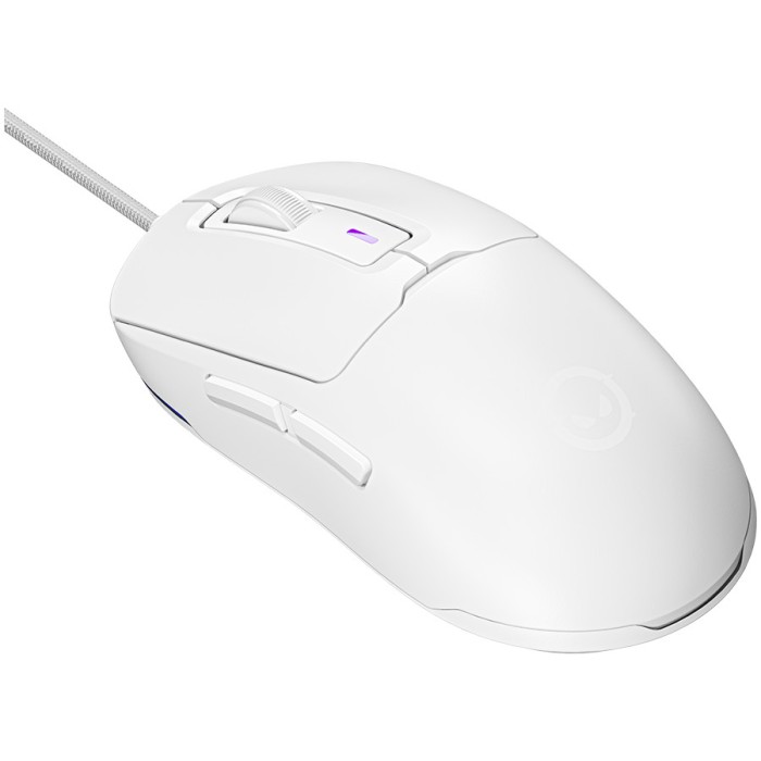 LORGAR Gaming Mouse MSA10 Advanced Wired PixArt 3311 White