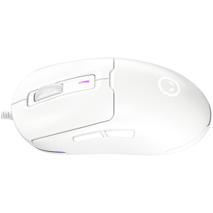 LORGAR Gaming Mouse MSA10 Advanced Wired PixArt 3311 White
