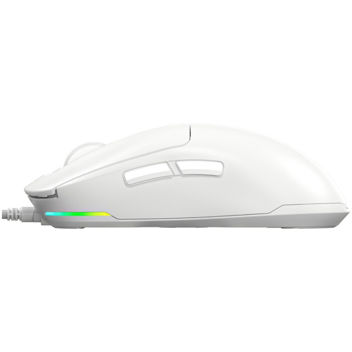 LORGAR Gaming Mouse MSA10 Advanced Wired PixArt 3311 White