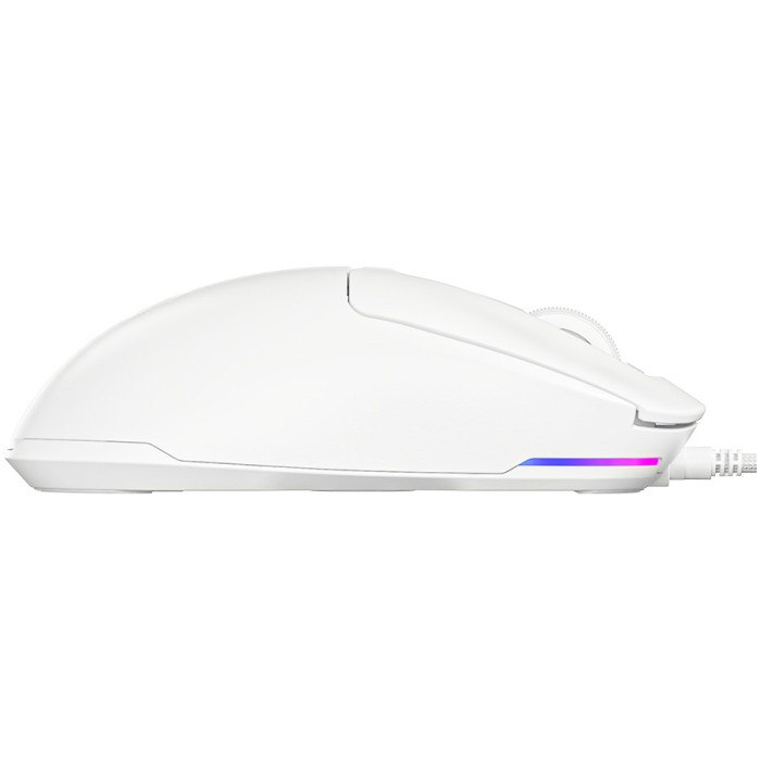 LORGAR Gaming Mouse MSA10 Advanced Wired PixArt 3311 White