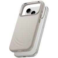 CARE by PanzerGlass FLOW Case Vanilla w. Haptic Button & MagSafe iPhone 17 Pro