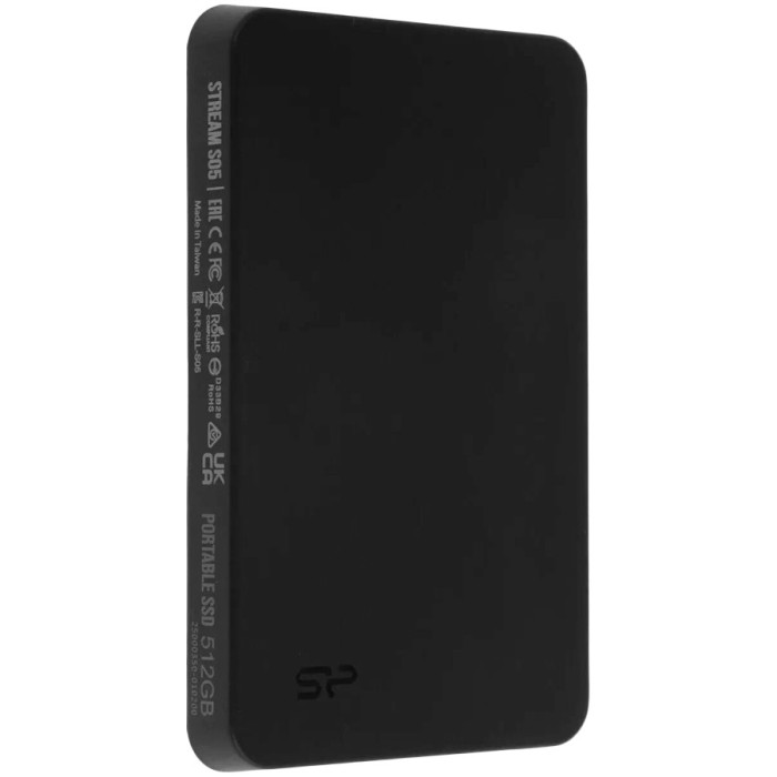 SILICON POWER, PSD,Stream S05,512GB,Black