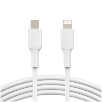 BELKIN Lightning to USB-C Cable PVC, 1M, White