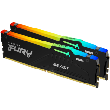 Комплект модулей памяти Kingston FURY Beast RGB KF556C36BBEAK2-32 DDR5 32GB (Kit 2x16GB) 5600MHz