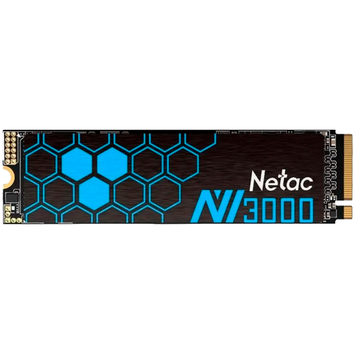 Netac NV3000 PCIe 3 x4 M.2 2280 NVMe 3D NAND SSD 500GB, R/W up to 3100/2100MB/s, with heat sink