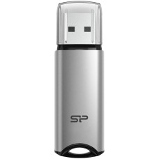 Silicon Power Marvel - M02 128GB Pendrive USB 3.2 Gen 1 Silver, Built-in straphole, Aluminum housing