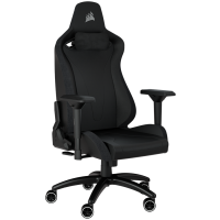 CORSAIR TC200 Soft Fabric Gaming Chair, Standard Fit - Black/Black