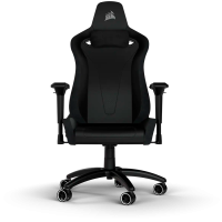 CORSAIR TC200 Leatherette Gaming Chair, Standard Fit - Black