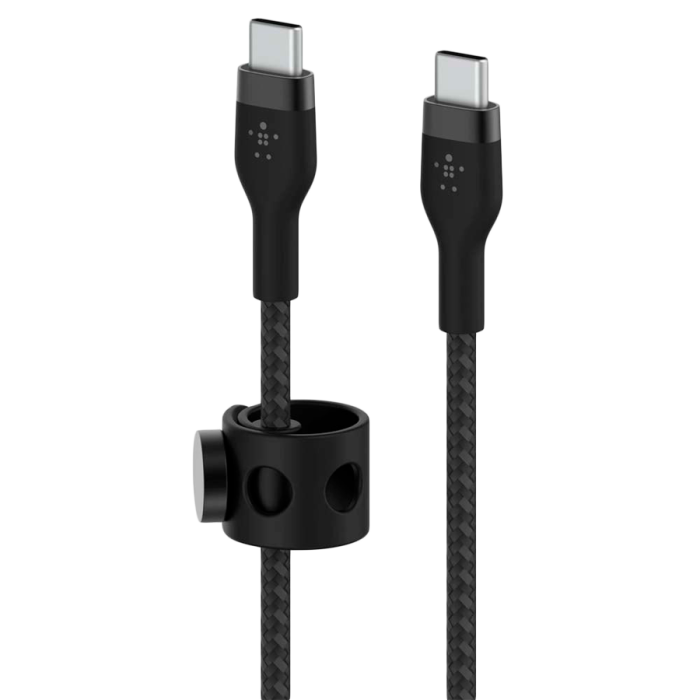 BELKIN  USB-C to USB-C 2.0 Braided silicone, 3M, Black