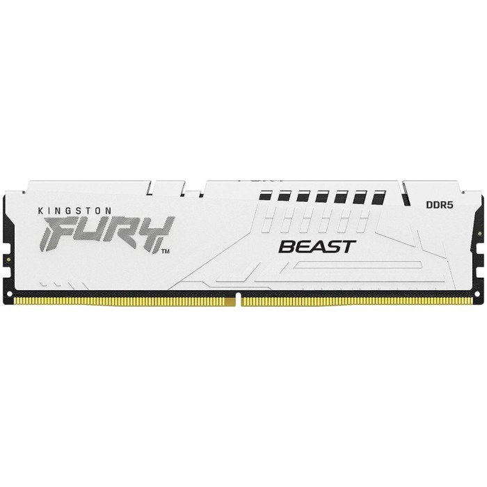 Kingston 16GB 5600MT/s DDR5 CL36 DIMM FURY Beast White RGB EXPO