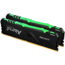 Kingston 16GB 3600MT/s DDR4 CL18 DIMM FURY Beast RGB