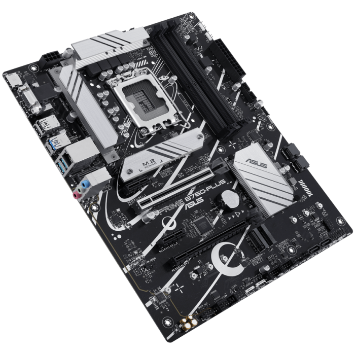 Материнская плата ASUS PRIME B760-PLUS LGA1700 B760 4 x DIMM DDR5D DP/VGA/HDMI, port 3 x M.2 4 x SATA ATX Form Factor