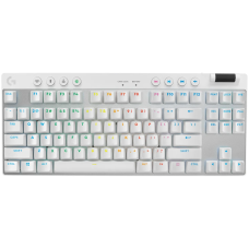 LOGITECH G PRO X TKL LIGHTSPEED Mechanical Gaming Keyboard - WHITE - US INT'L - TACTILE