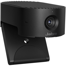 JABRA PanaCast 20, Premium AI-powered 4K Ultra HD video quality, AI-driven Intelligent Zoom, Intelligent Lighting Optimization, P-n-P, Powerful on-board AI processor, Integrated privacy cover, Clips to any monitor, with protective case, Plug&Play