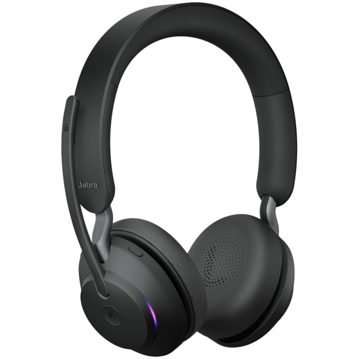 Гарнитура Jabra Evolve2 65 Link380a MS Stereo Stand Black