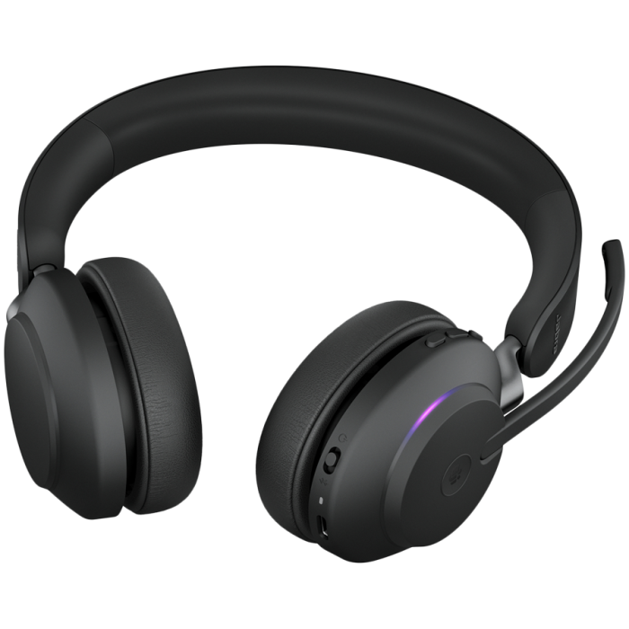 Гарнитура Jabra Evolve2 65 Link380a MS Stereo Stand Black