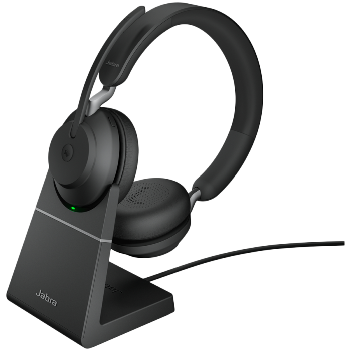 Гарнитура Jabra Evolve2 65 Link380a MS Stereo Stand Black