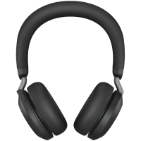 JABRA EVOLVE2 75, Link380c MS Stereo Black, EVOLVE2 75 headset Black MS, Link 380 BT adapter USB-C MS,1.2m USB-C to USB-C cable, carry pouch, warranty and warning (safety leaflets)