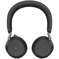 JABRA EVOLVE2 75, Link380c MS Stereo Black, EVOLVE2 75 headset Black MS, Link 380 BT adapter USB-C MS,1.2m USB-C to USB-C cable, carry pouch, warranty and warning (safety leaflets)