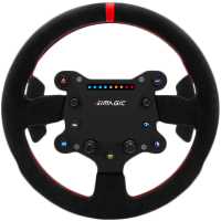 SIMAGIC GT Sport Steering Wheel 300mm, QR50, Shifter Paddles, alcantara