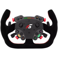 SIMAGIC GT-C 325 mm Steering Wheel, QR50, Shifters + Dual Clutch, alcantara