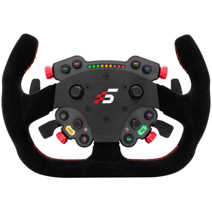 SIMAGIC GT-C 325 mm Steering Wheel, QR50, Shifters + Dual Clutch, alcantara