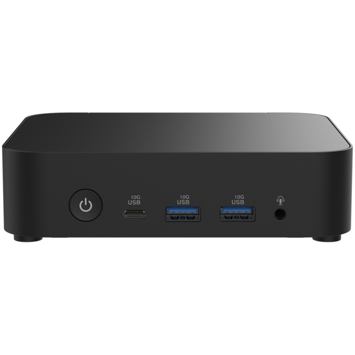 ASUS NUC 14 Essential/RNUC14MNK1500002/N150 Processor/1xDDR5-4800 SO-DIMM/5xUSB Type-A/2xUSB Type-C/3.5mm jack/ M.2 22x80 NVMe and SATA SSD/2,5Gbe LAN/1xHDMI/ 1x DP/no Storage/no RAM/WiFI6E AX211/no OS/EU Cord/Slim Kit(L6)/EAN:4711387783078